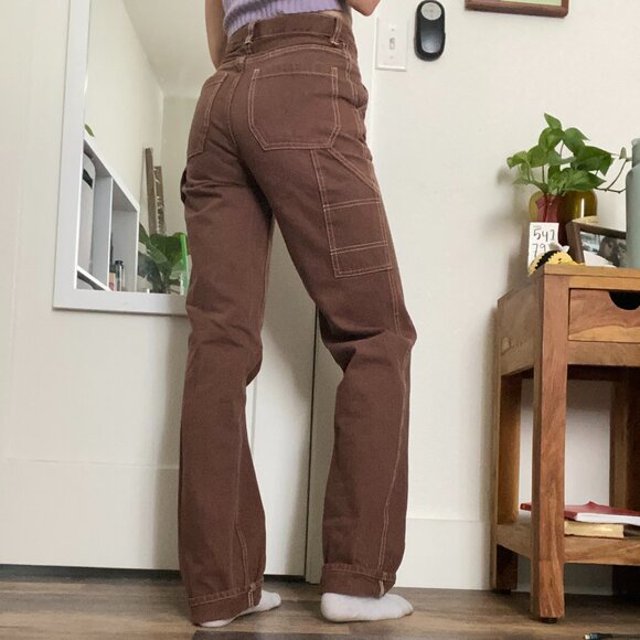 PacSun Denim - Brown Carpenter 90's Boyfriend Pacsun Jeans